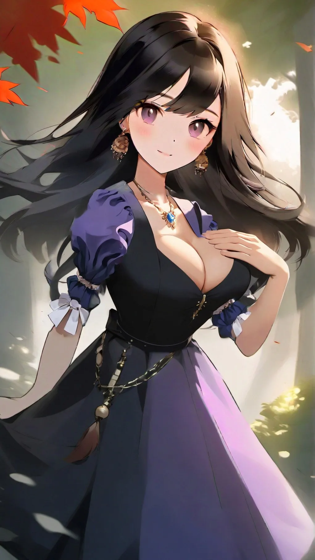 ai character: Lana  background