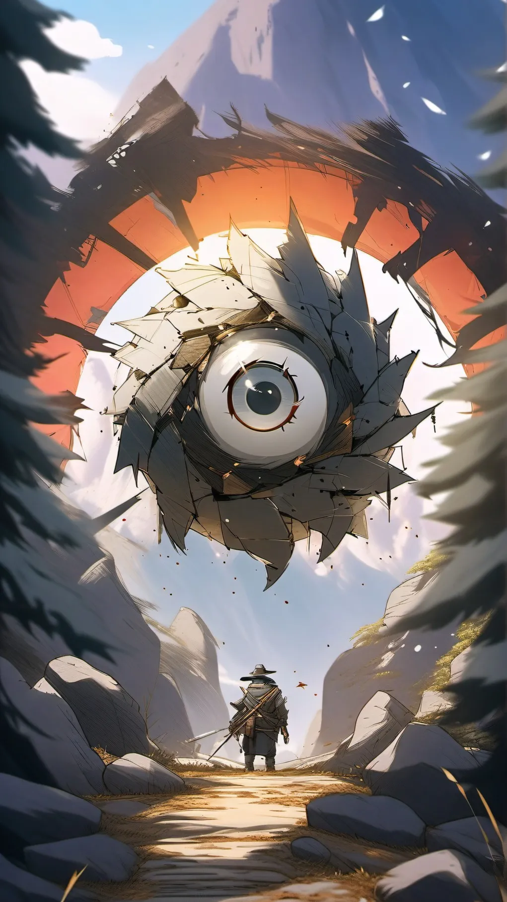 ai character: White Cyclone (BC) background