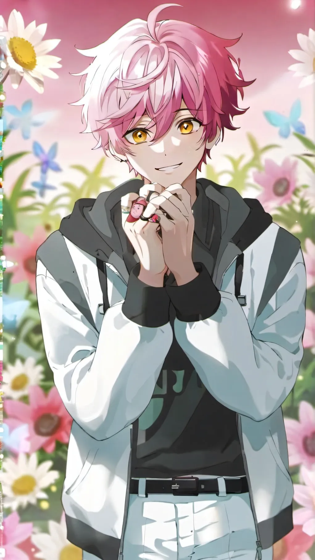 ai character: uwu boy background