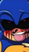 ai character: female sonic exe background