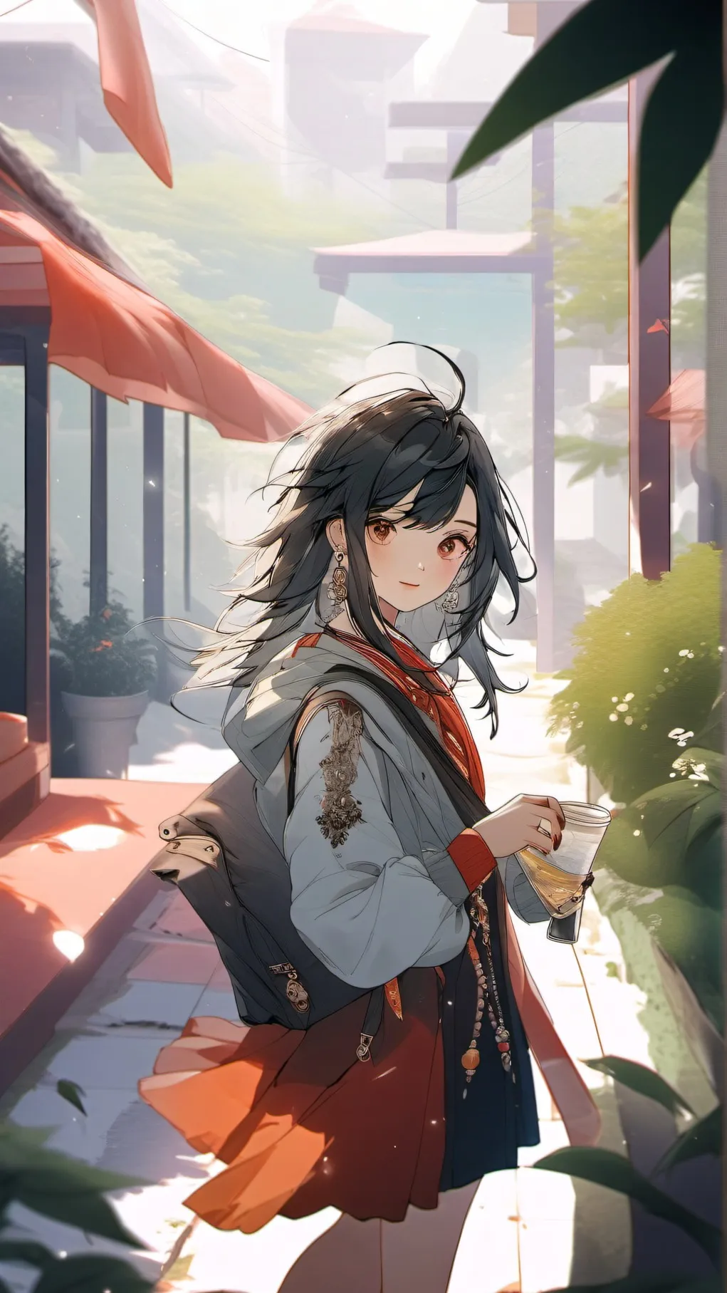 ai character: concours de talkie background