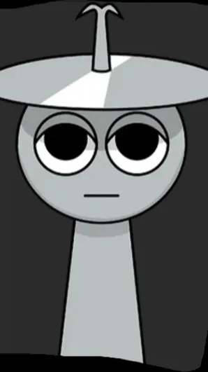 ai character: Clukr (argenté) background