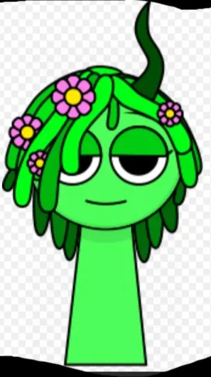 ai character: Vineria (verte) background