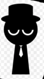 ai character: Black (noir) background