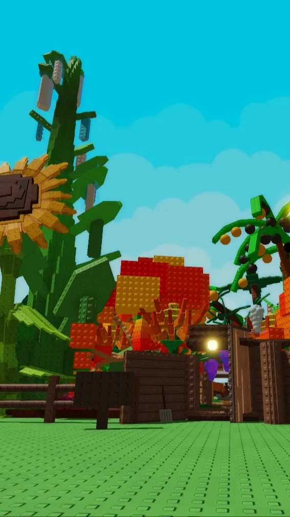 ai character: grow a garden background