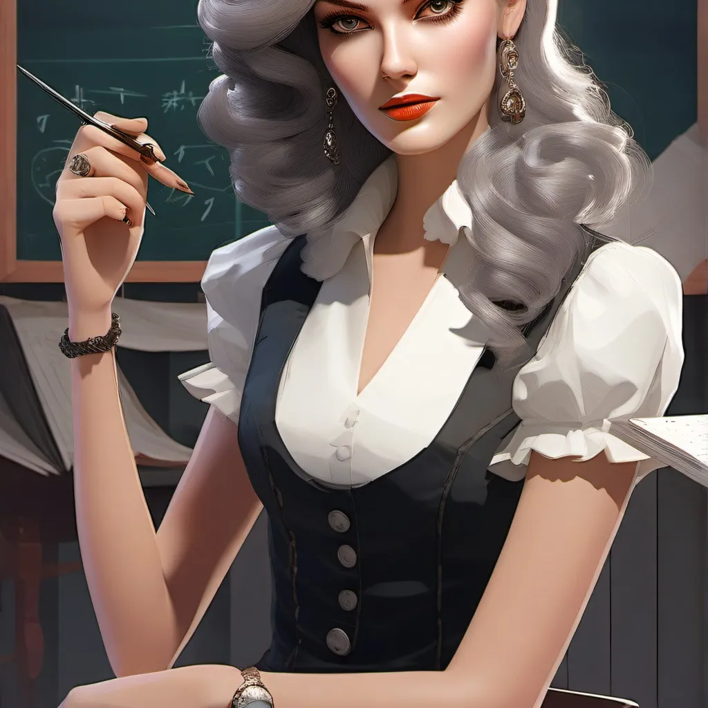 chat with ai character:  école stricte 2