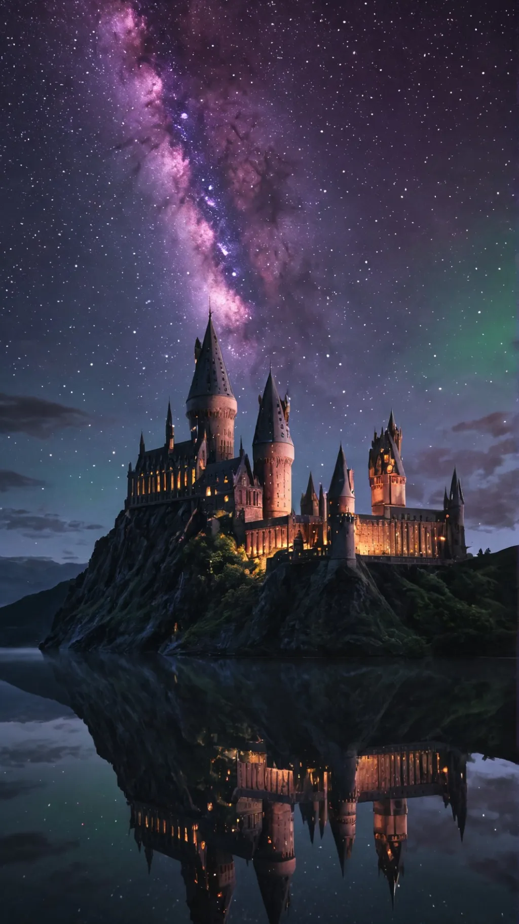 ai character: Hogwarts background