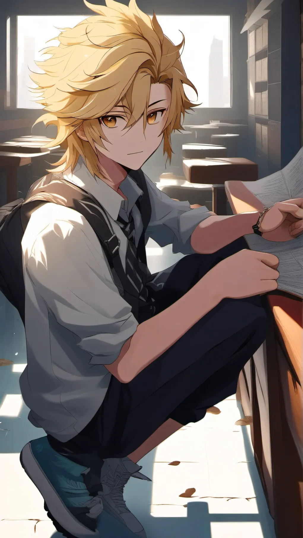 ai character: Ryan background