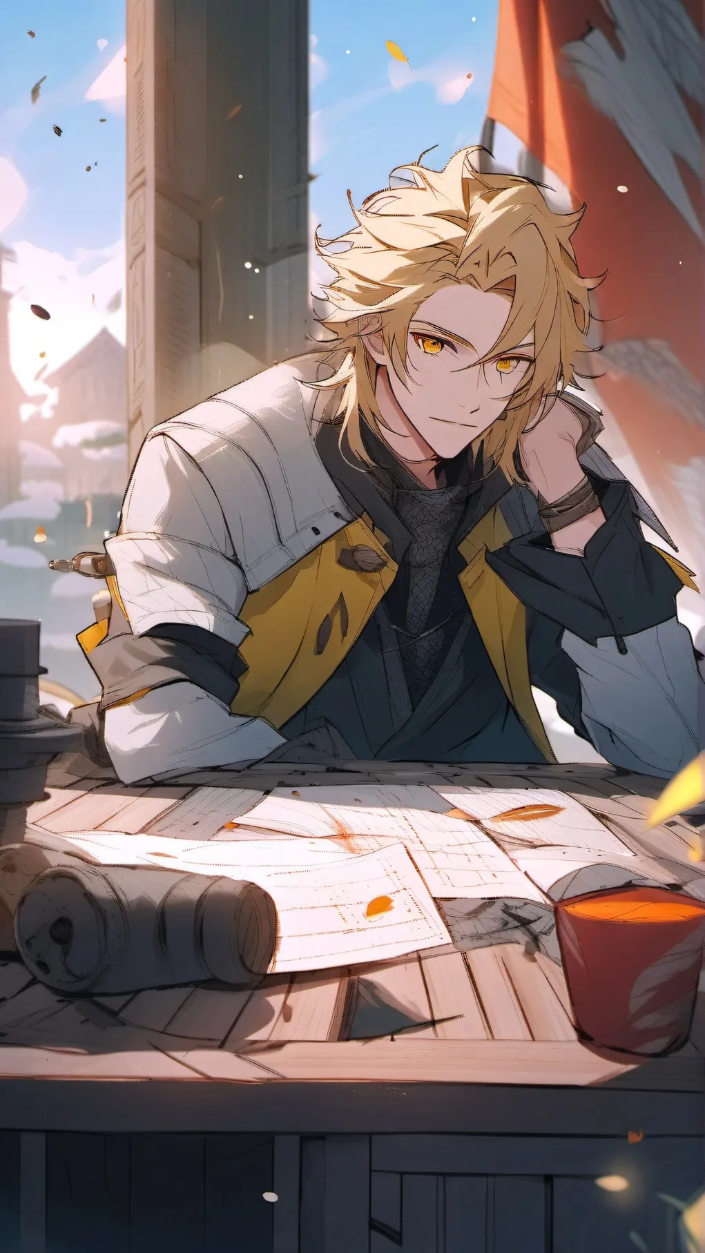 ai character: hawks background