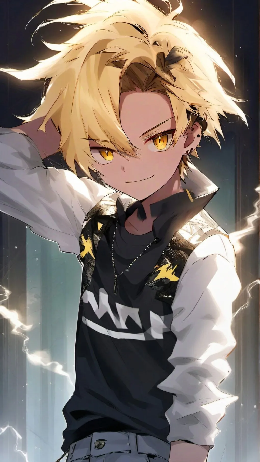 ai character: denki background