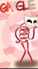 ai character: Afton F x D Circus background