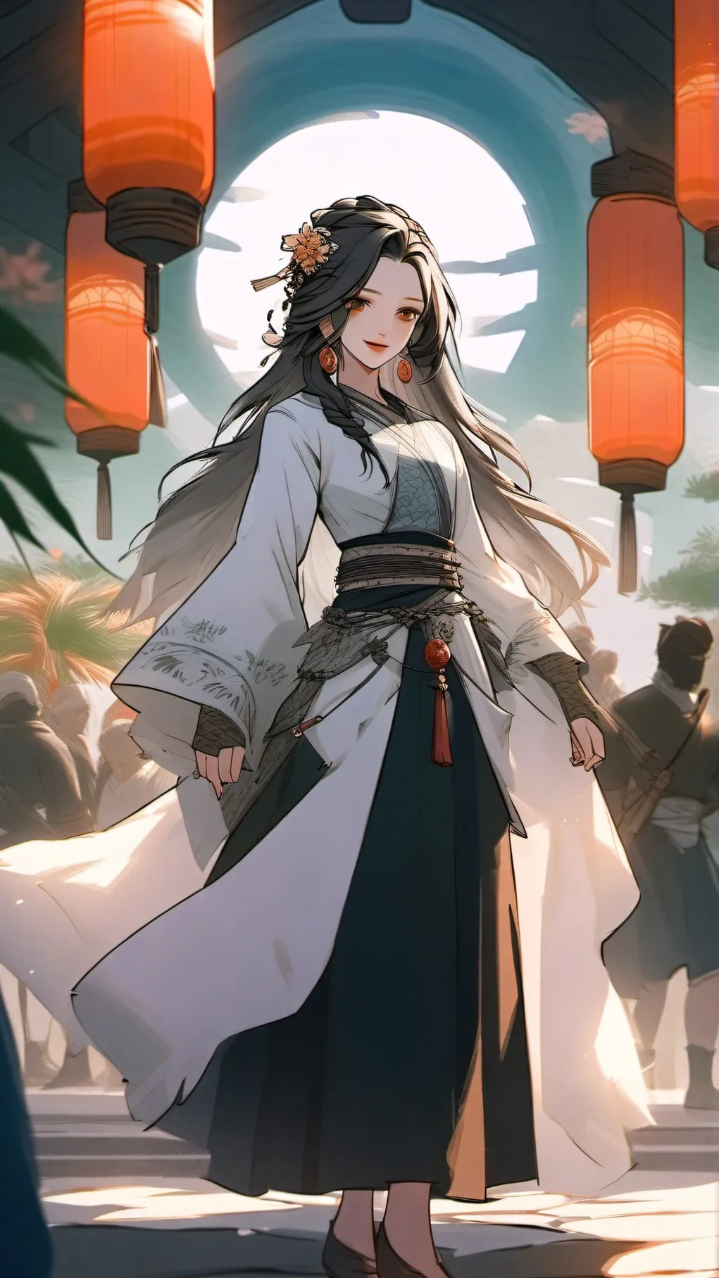 ai character: mha x fpe background