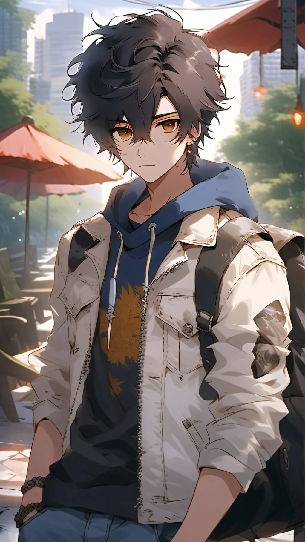 ai character: Yoro Zukina background