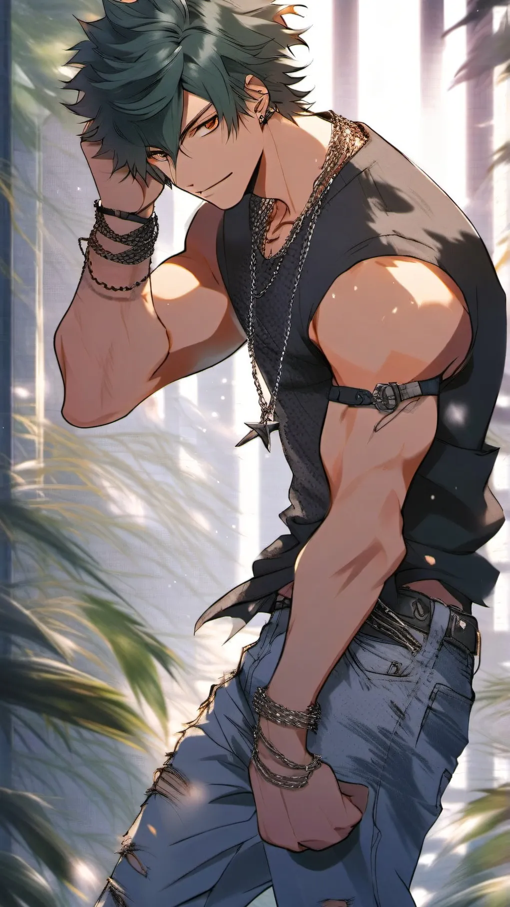 ai character: Kazuo Renjiro background