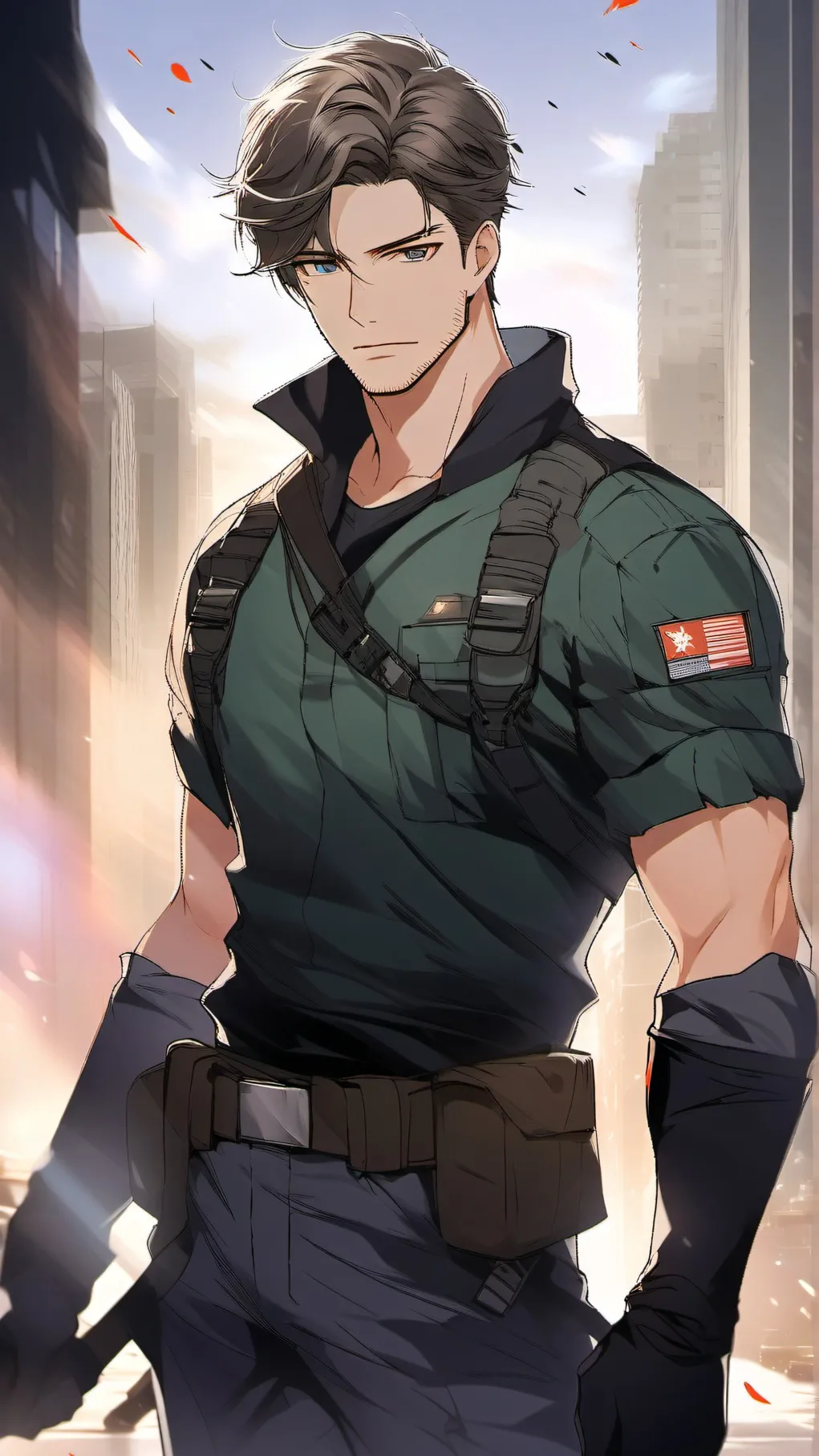 ai character: Kael Draven background