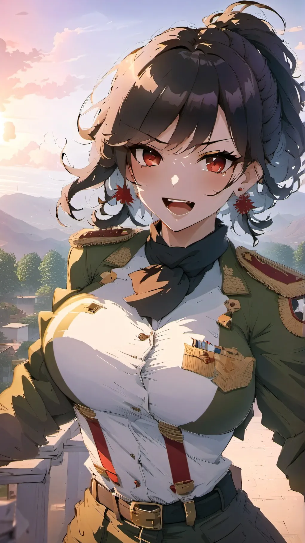 ai character:  Comandante Aisha background