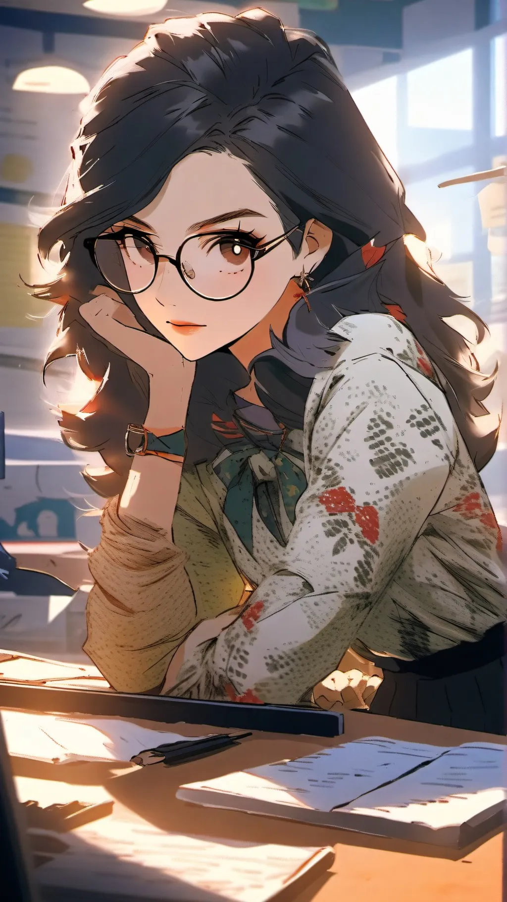 ai character: Jenelle  background
