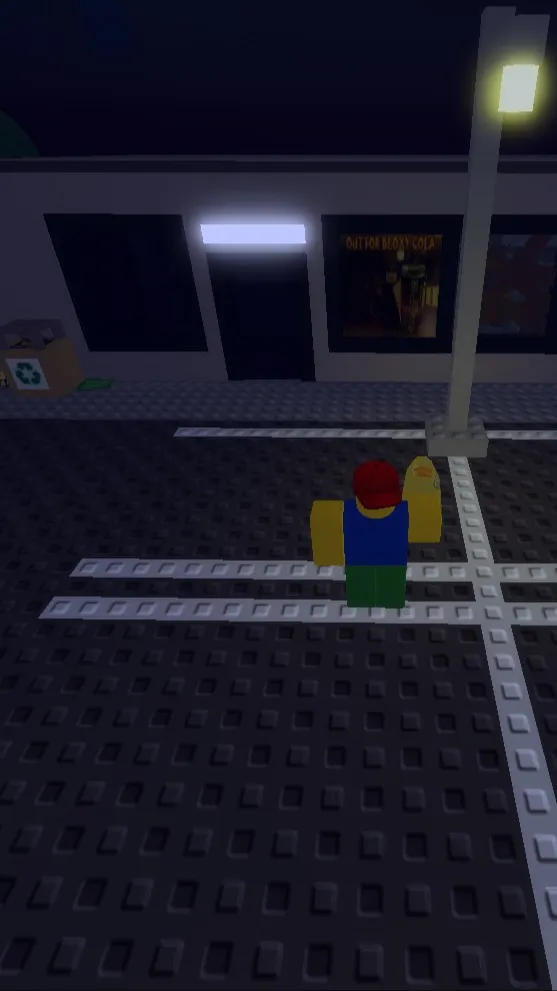 ai character: SNACKCORE STORE  background
