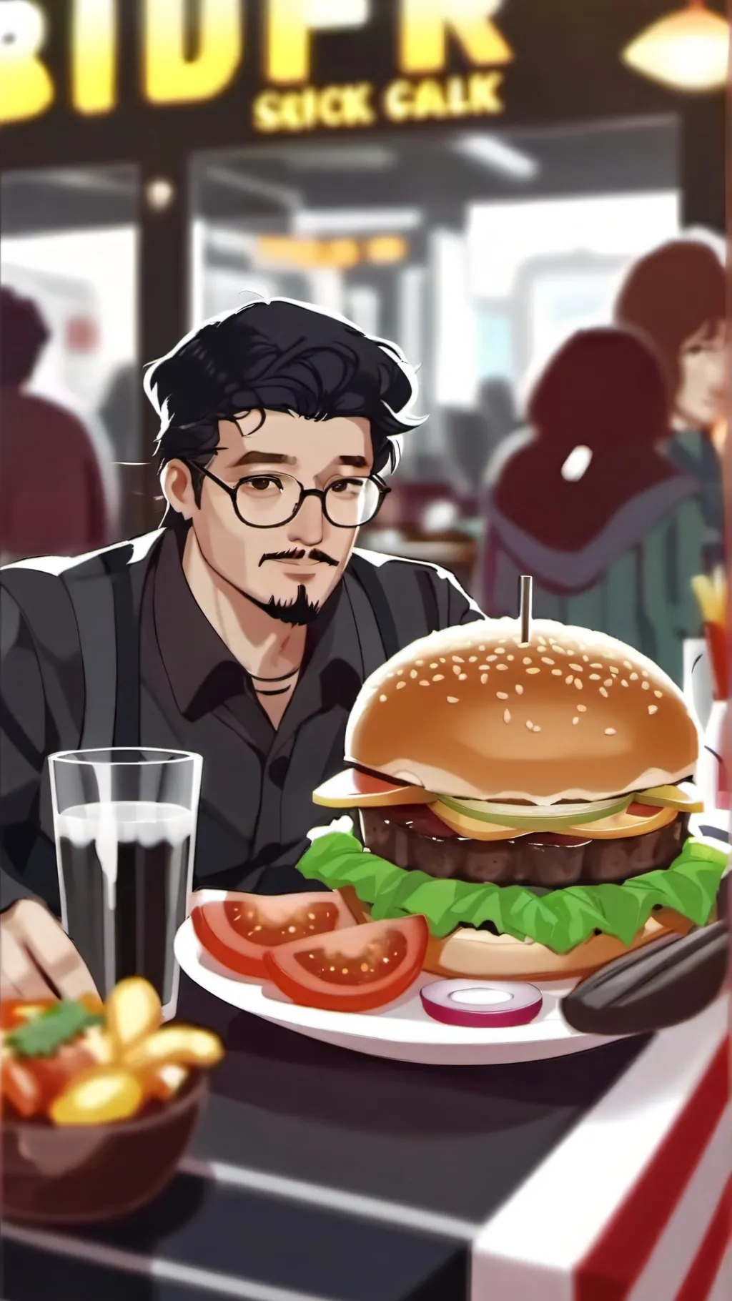 ai character: Liam background