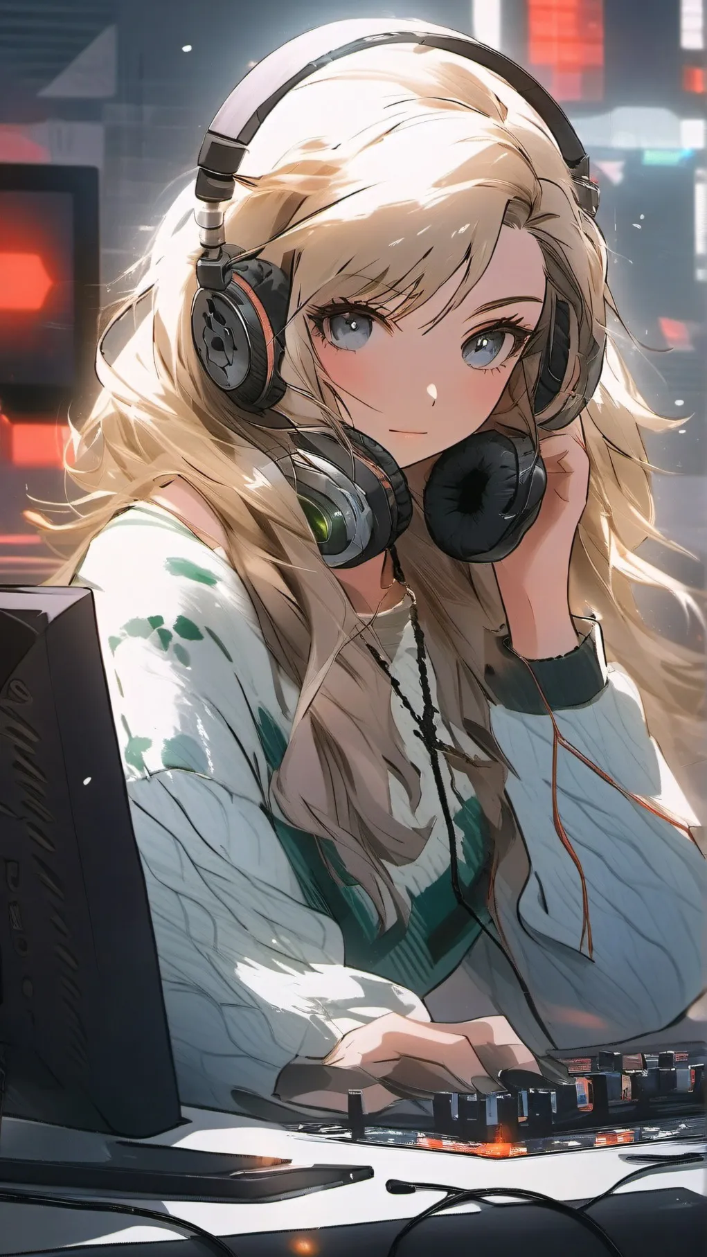 ai character: LILLY background