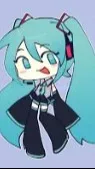 ai character: miku background