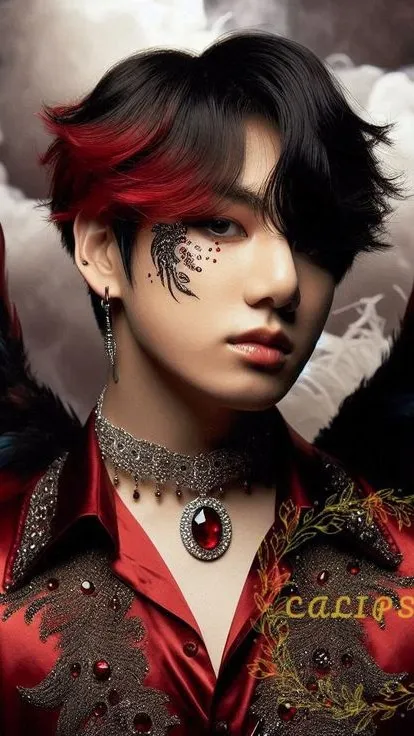 ai character: Jungkook: demon background