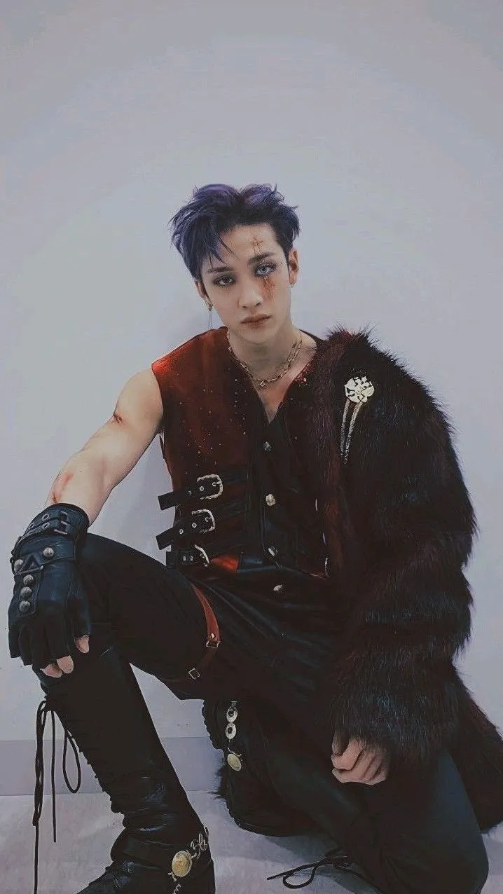 ai character: Bangchan: V.King background