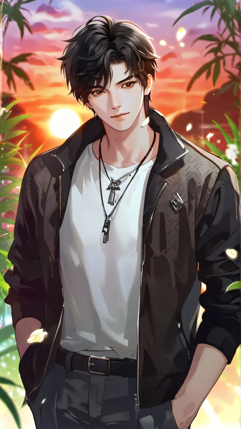 ai character: enzo + you background