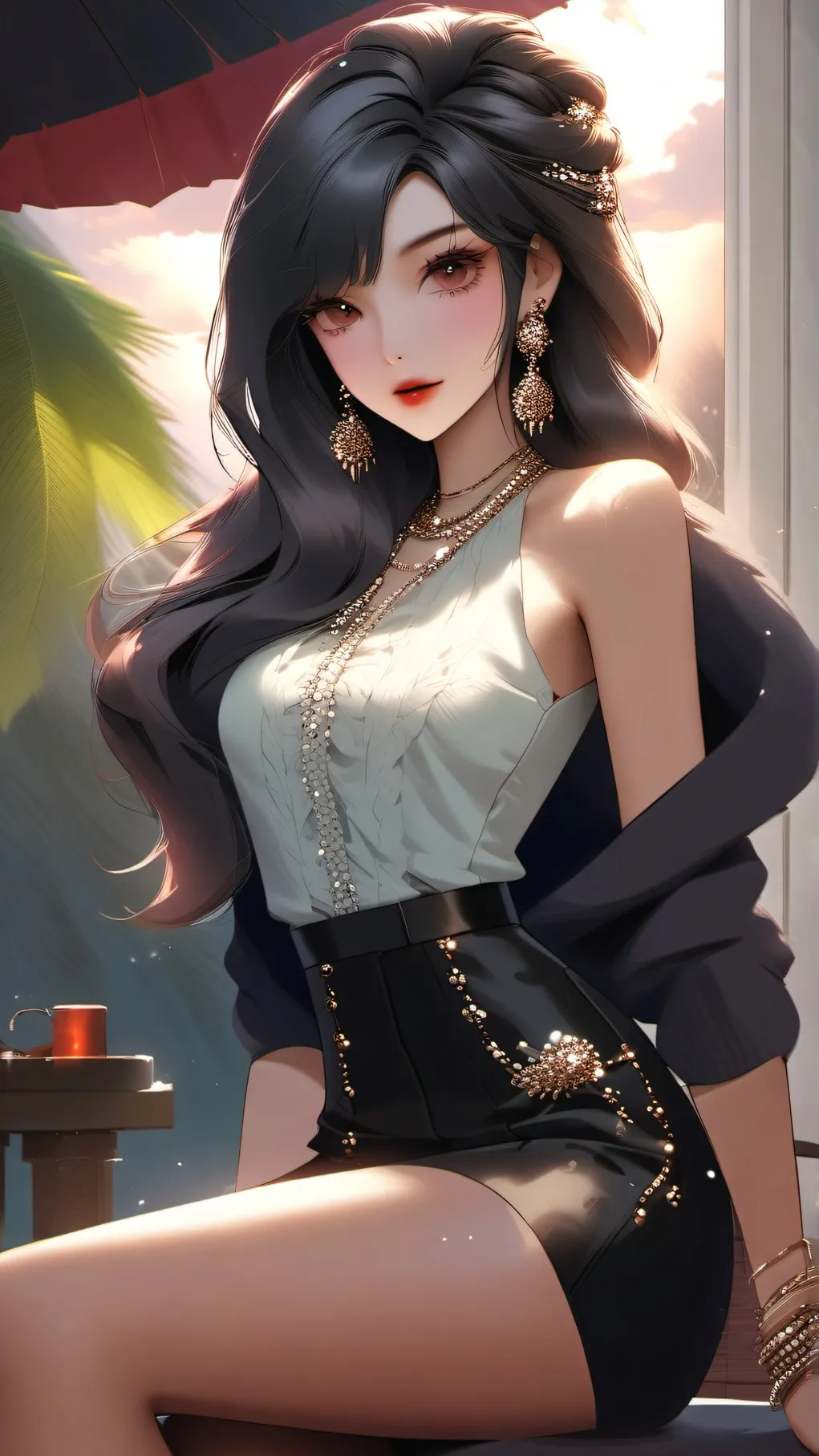 ai character: Jennifer background