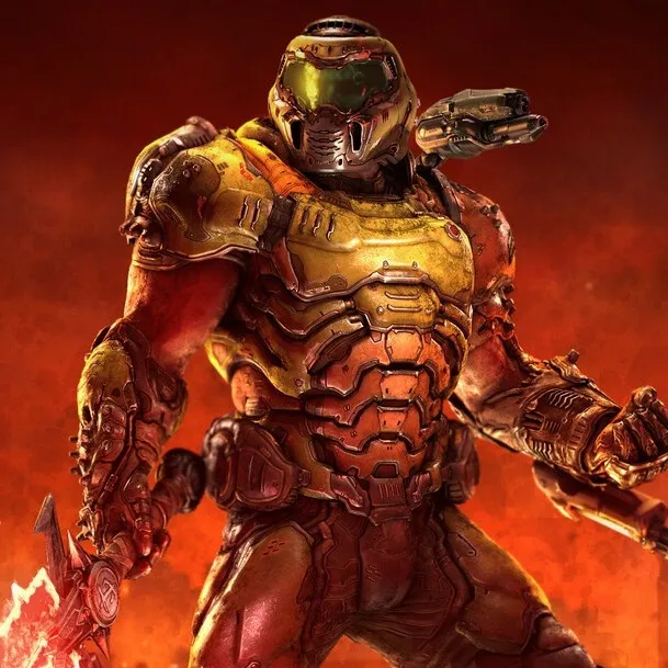chat with ai character: Doomslayer