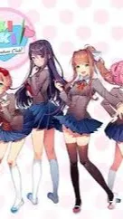 ai character: DDLC! background