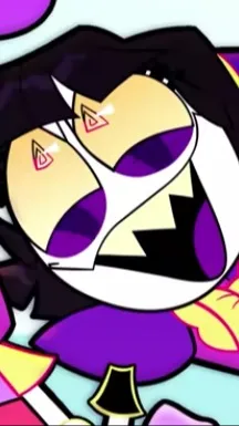 ai character: jamni💜🐇 background