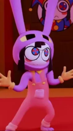 ai character: Jax pomni🔪💅 background