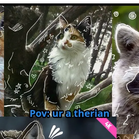 chat with ai character: Therian🐺🐶🐱🦊