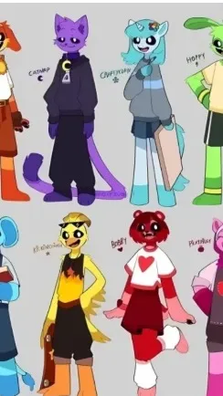 ai character: ✨Smiling critters✨ background