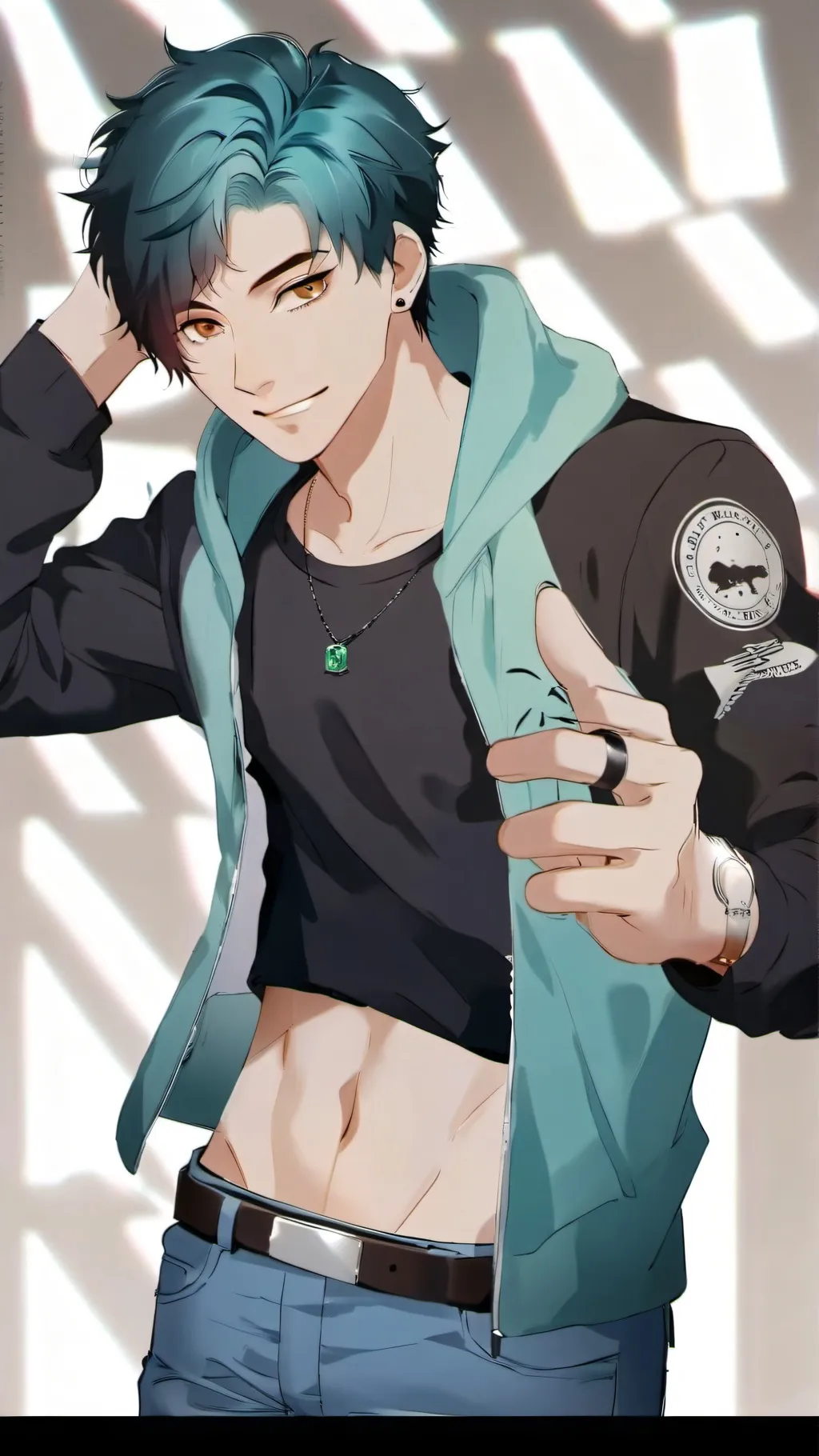 ai character: Lucas💅 background