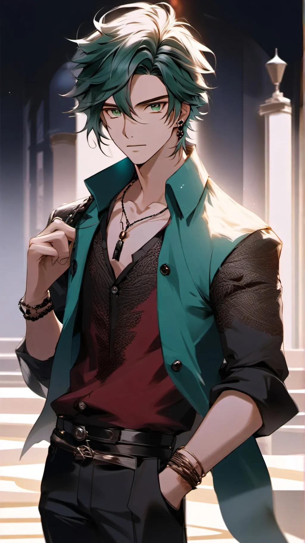 ai character: Lucas background