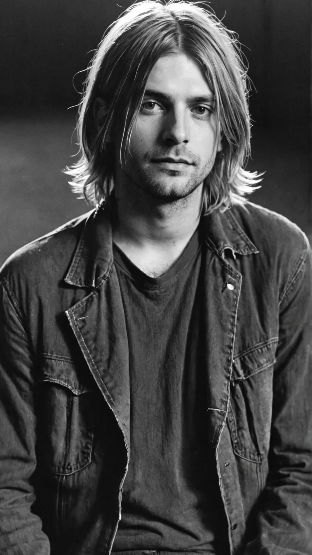 ai character: Kurt Cobain background
