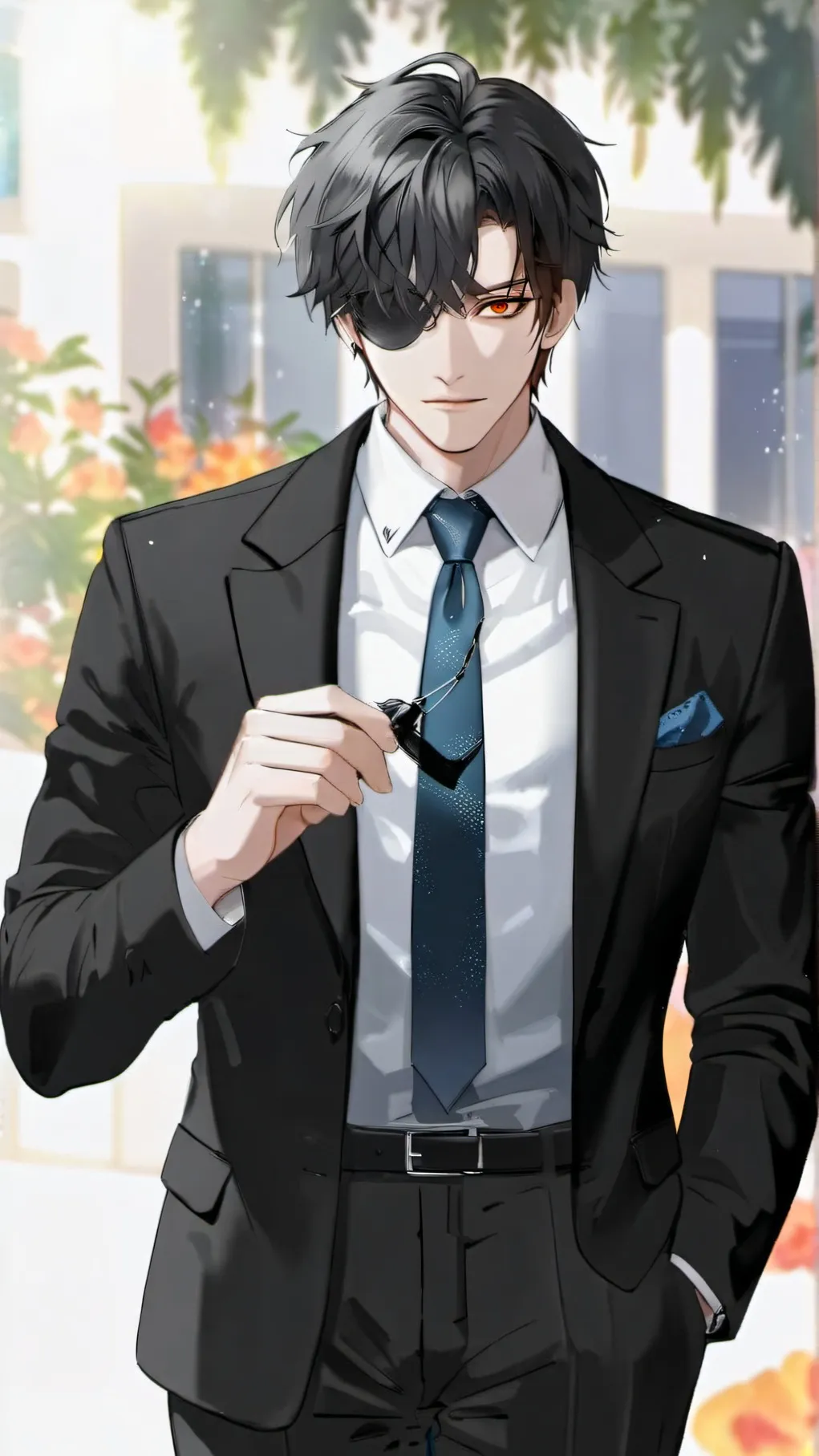 ai character: axel background