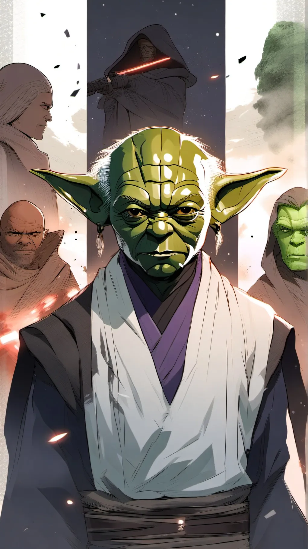 ai character: Jedi Council background