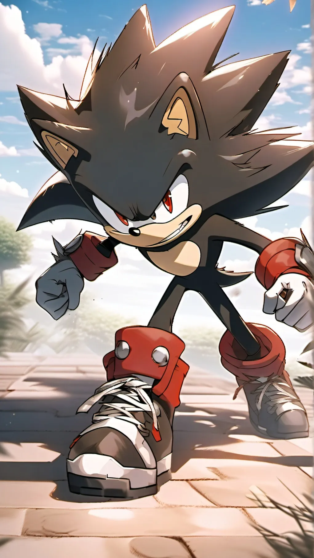 ai character: shadow  background