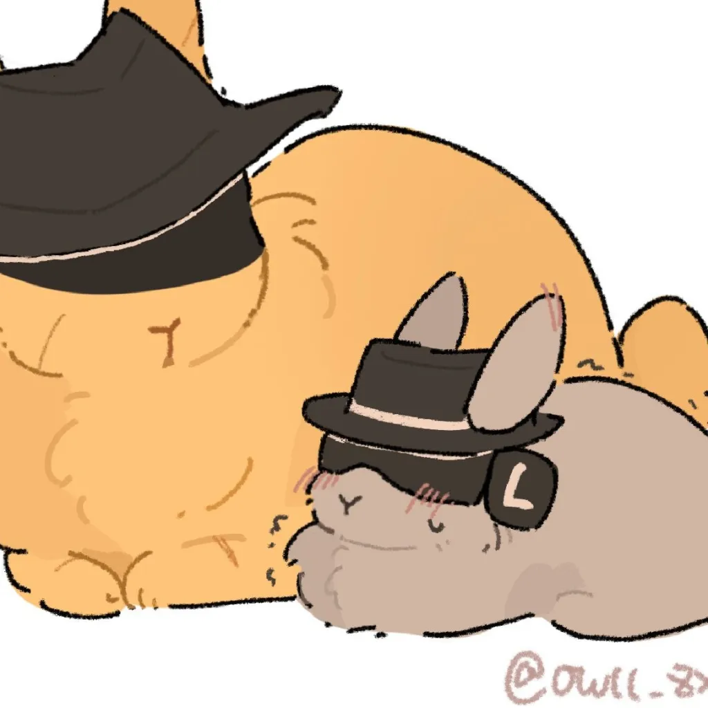 chat with ai character: Doublefedora gubby