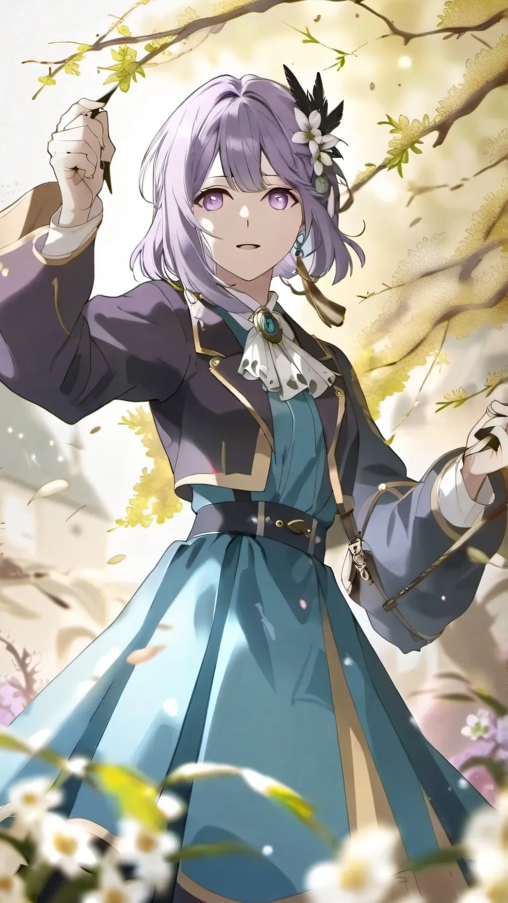 ai character: Ale background