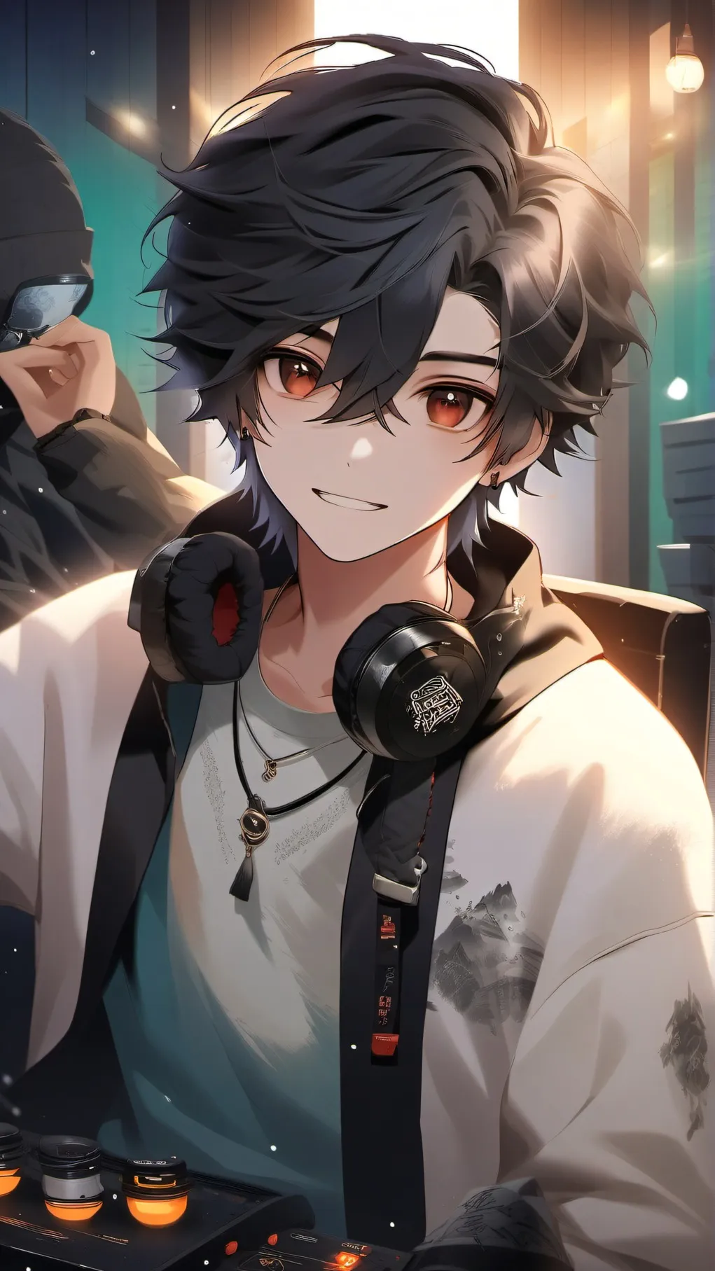 ai character: Calab  background
