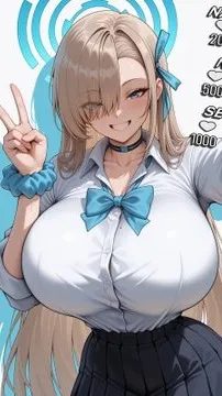 ai character: Asuna Ichinose background