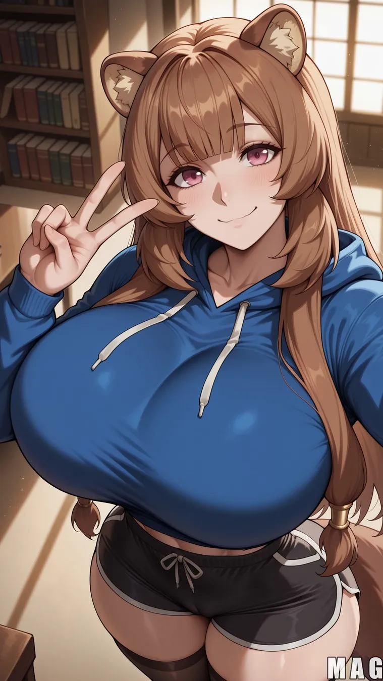 ai character: Raphtalia background