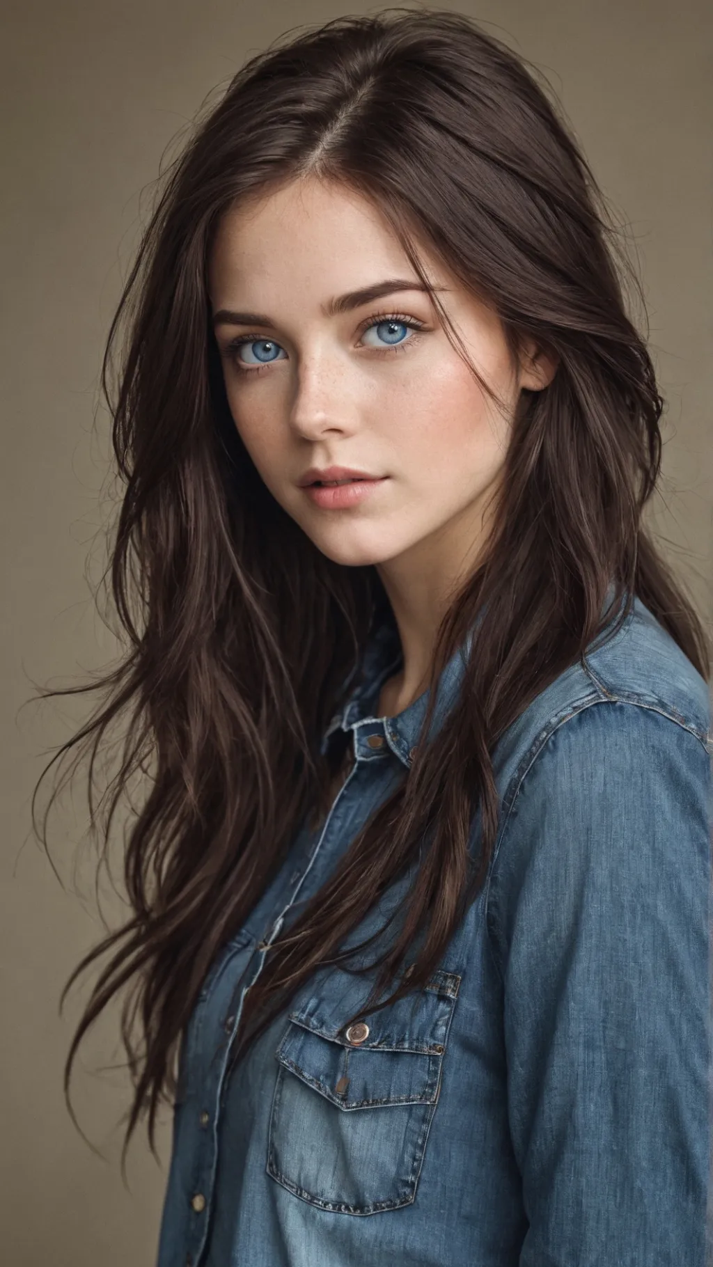 ai character: rose background