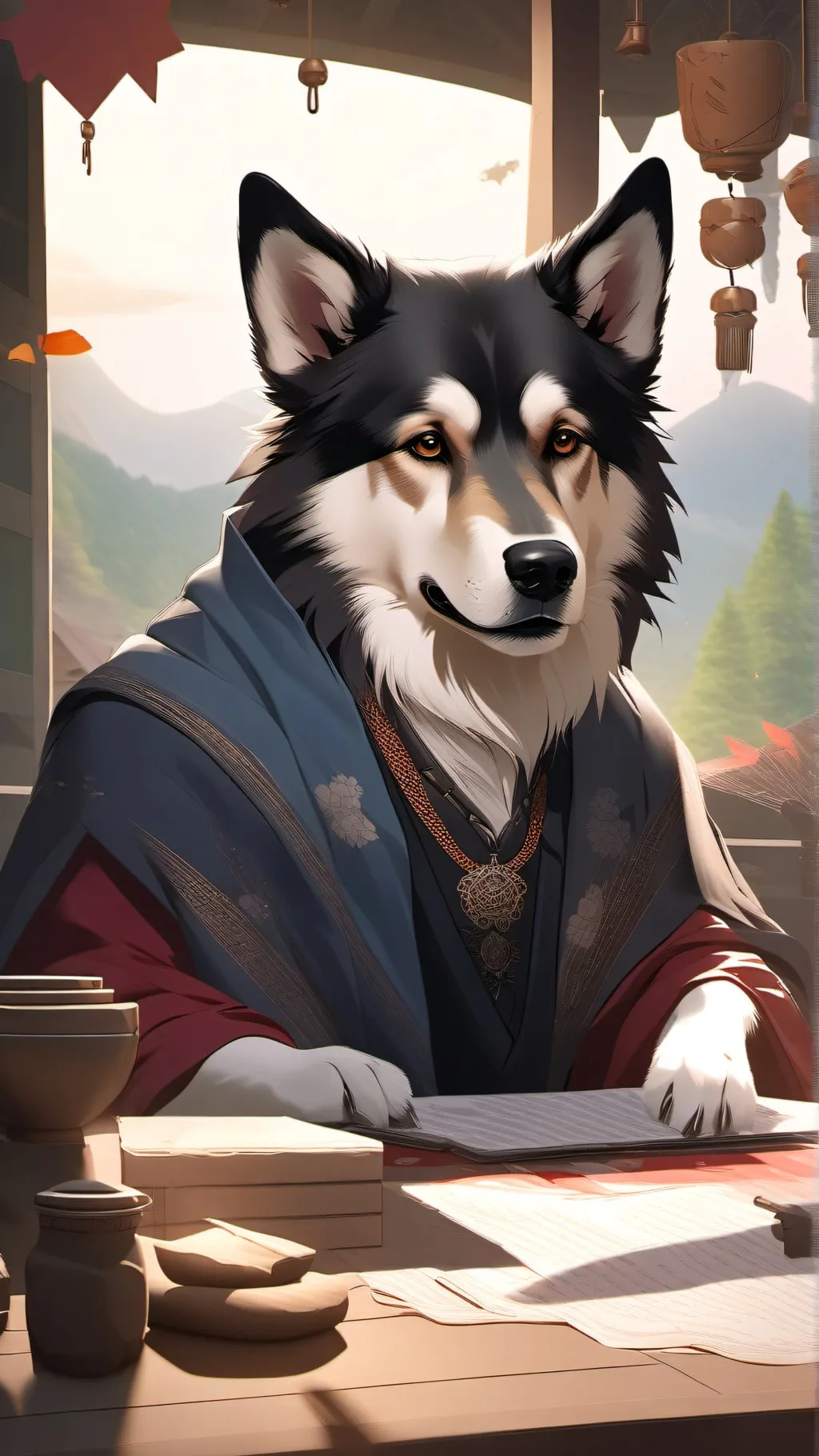 ai character: jj background
