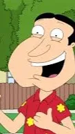 ai character: Glenn Quagmire background