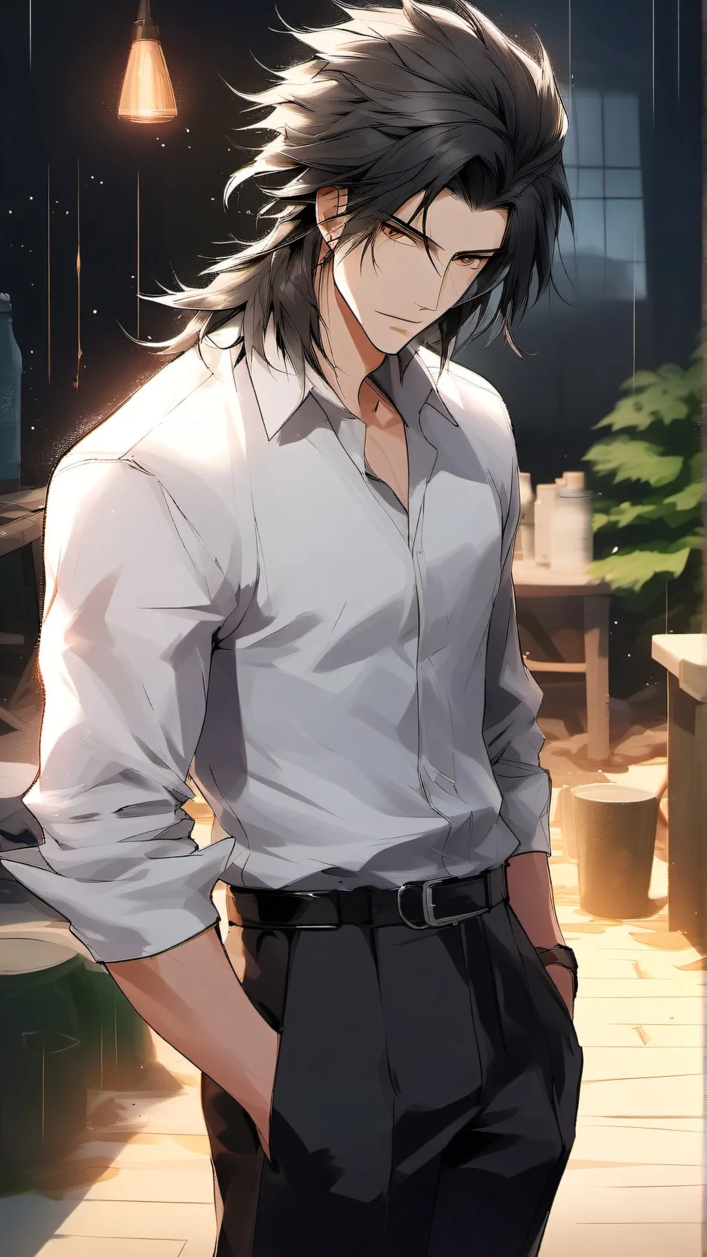 ai character: Mha accident- background